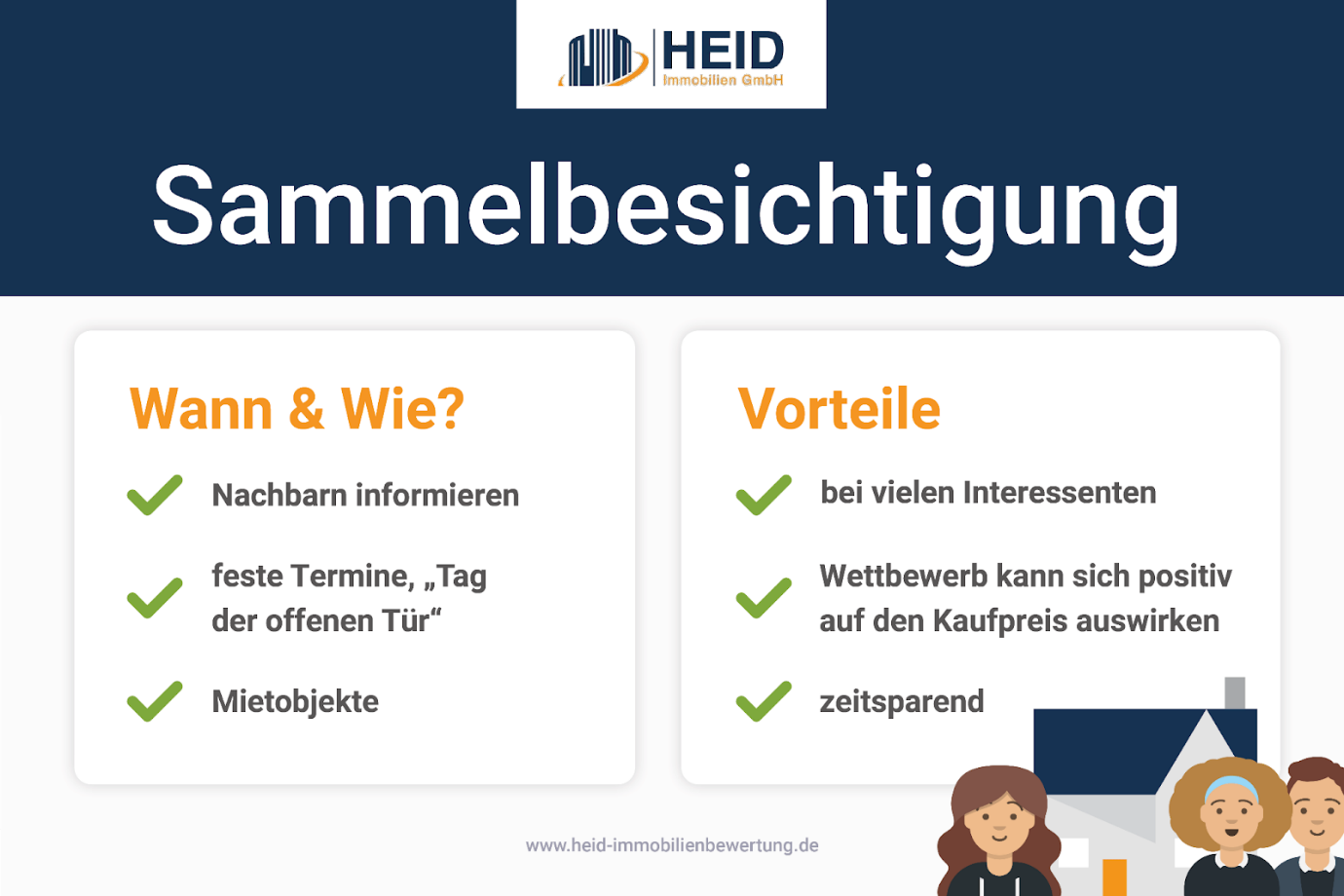 Vorteile und Einsatzgebiete von Sammelbesichtigungen beim Hausverkauf ohne Makler