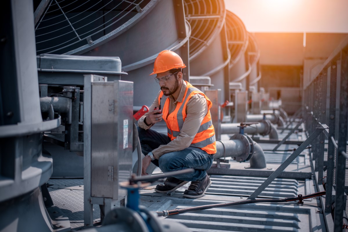 Klimaanlage im Industriegebäude beeinflussen die technische Restnutzungsdauer